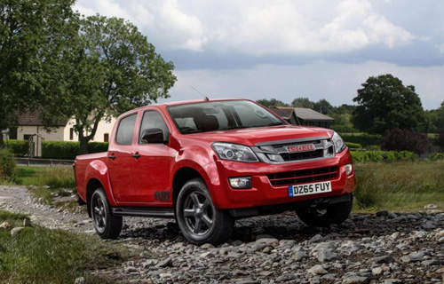 英國專屬《Isuzu D-Max Fury》紅通通貨卡超討喜
