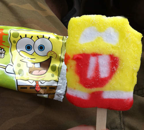 冰棒的《理想與現實》說好的海綿寶寶呢（哭）