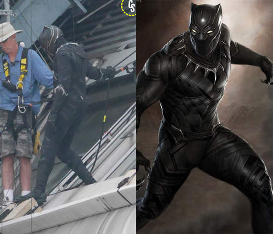  《美國隊長：內戰》德國片場　新英雄黑豹首次現身