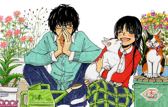 羽海野千花筆下漫畫《3月的獅子》動畫化、真人電影拍攝確定～