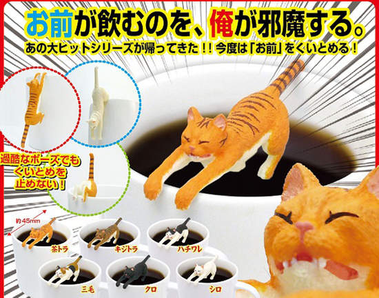 《杯緣貓撐》這杯就交給我了喵!拼命守護你的飲料不讓別人喝喵! 《杯緣貓撐》這杯就交給我了喵!拼命守護你的飲料不讓別人喝喵!