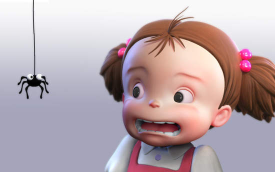 《如果龍貓是3D動畫》小黑炭跟小梅變立體了欸～