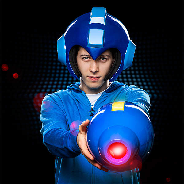 《洛克人耳機&洛克人頭盔》成為洛克人?都買都買~ 《洛克人耳機&洛克人頭盔》成為洛克人?都買都買~