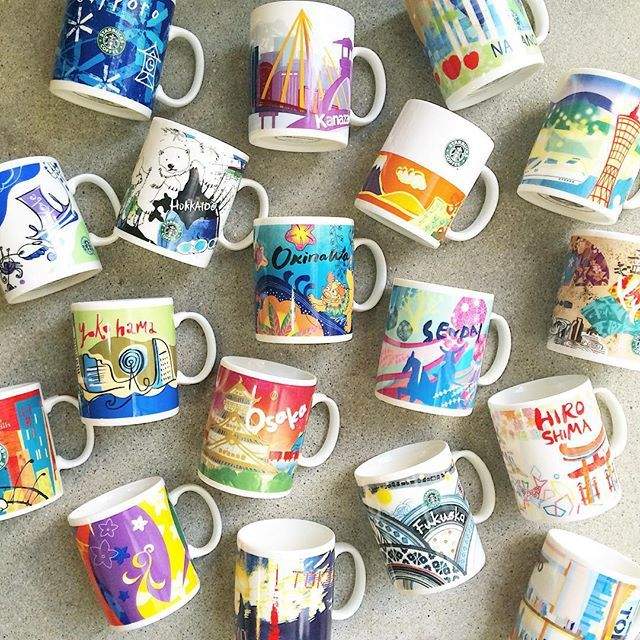 《日本星巴克馬克杯》要是全部收集完那肯定帥呆惹 《日本星巴克馬克杯》要是全部收集完那肯定帥呆惹