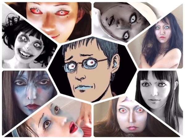 いくら《彩繪Cosplay神還原伊藤潤二作品》看得我毛毛的啊....