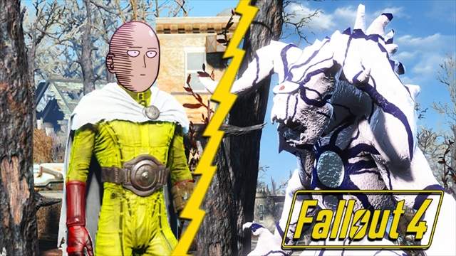《Fallout 4重現一拳超人》雖然波羅斯不像還是將就著看看吧w 《Fallout 4重現一拳超人》雖然波羅斯不像還是將就著看看吧w