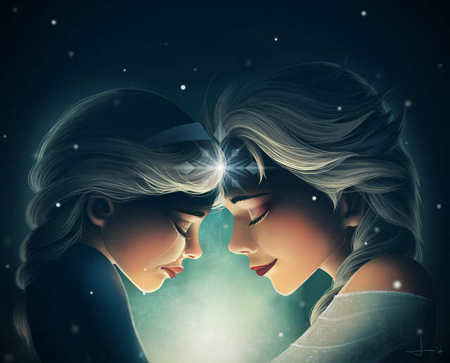 繪師HIEU筆下的《夜晚迪士尼》真的是好夢幻啊 繪師HIEU筆下的《夜晚迪士尼》真的是好夢幻啊