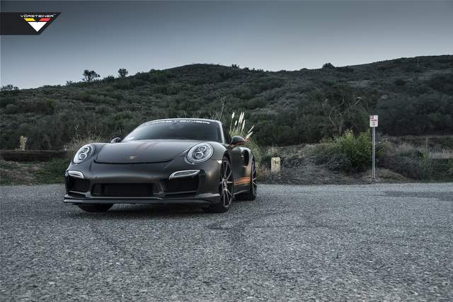 Vorsteiner改造《Porsche 911 Turbo S》經典曲線更火辣