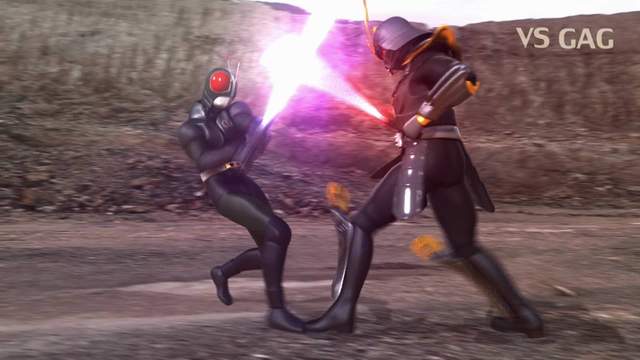 《假面騎士VS黑武士》堪稱經典的光劍對決最後的勝負是? 《假面騎士VS黑武士》堪稱經典的光劍對決最後的勝負是?