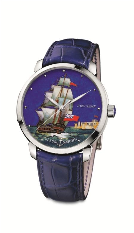 Classico鎏金琺瑯彩繪錶 ──《HMS 凱撒號》HMS Caesar