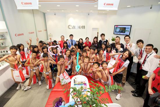Canon與蘭嶼孩子相見歡  於企業總部共度歡樂時光