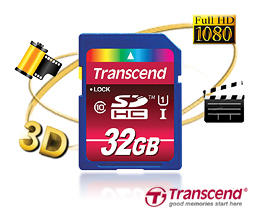 創見推出高容量32GB SDHC Class 10 UHS-I超高速記憶卡，行家攝影少不了它！