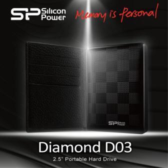 SP廣穎電通推出全新Diamond D03 USB 3.0外接式硬碟