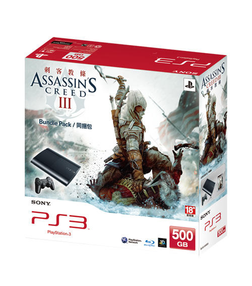 「Assassin’s Creed III (刺客教條3 繁體中文版) – PlayStation3 同梱組」11月20日(二)發售預定