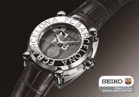 SEIKO G. L. T. 「FC Barcelona 限定款」展現世界第一、冠軍足球隊魅力的機械錶