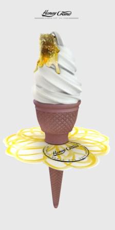 來自星星的異想滋味～Honey Creme蜂巢冰淇淋 第一支韓流時尚冰淇淋 正式登台！