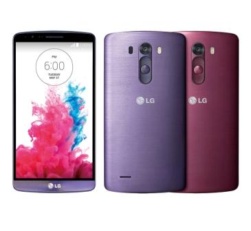 LG旗艦機皇G3「燻紫」、「烟紅」新色亮相