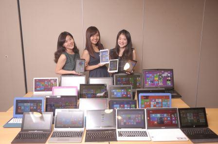台灣微軟與OEM夥伴展示Windows 全系列機型 滿足使用者各種需求