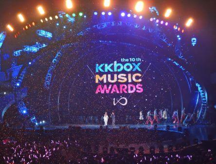 第十屆KKBOX風雲榜集結台港中日韓17組重量級藝人 最堅強表演陣容