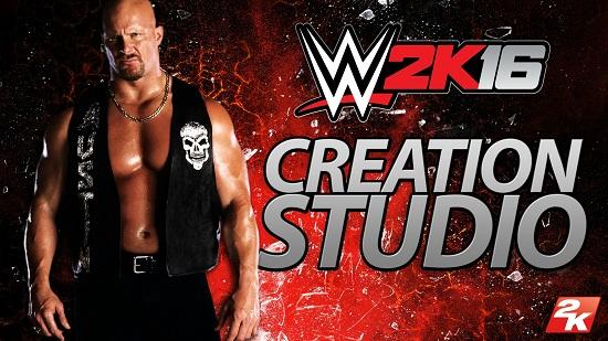 「WWE 2K16 CREATION STUDIO」現已上架！