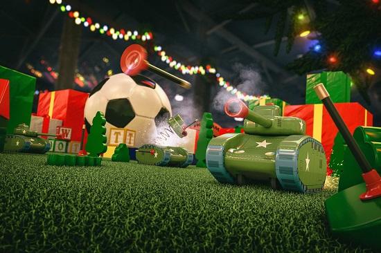 玩具戰車加入《戰車世界：家用主機版》 《戰車世界》推出玩具戰車聖誕節限定主題模式