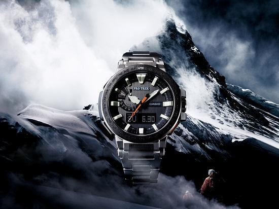 PRO TREK PRX-8000T MANASLU全新進化登山腕錶 日本知名冒險家─竹內 洋岳全程參與設計