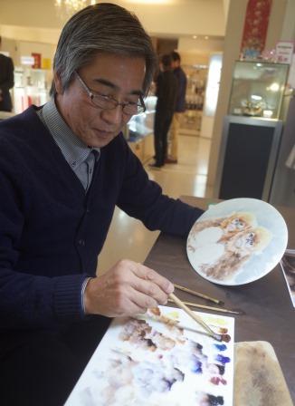 Noritake瓷繪雅集巡迴展 日本首席畫師 若宮孝章 精湛秀藝