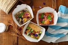 地中海健康 美味”袋”著走 豔夏野餐、餐桌美味與家人分享