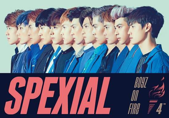 『台灣首席型男團體』SpeXial 2016年全新專輯『Boyz On Fire』  7/20 開始預購 8/12正式發行