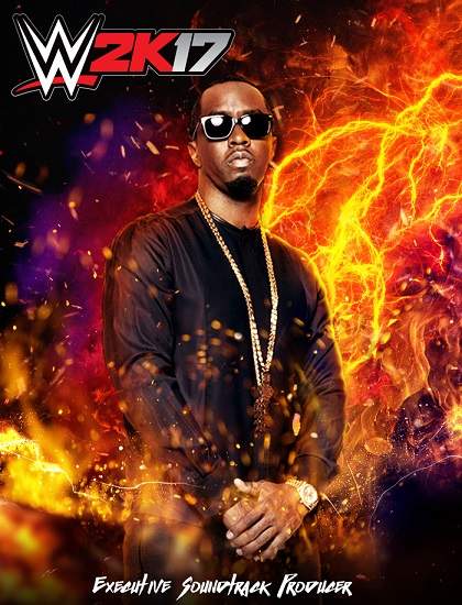 2K宣布由吹牛老爹Sean “Diddy” Combs擔任《WWE® 2K17》遊戲配樂策劃人