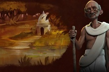 《席德·梅爾的文明帝國VI》裡由甘地擔任印度領袖