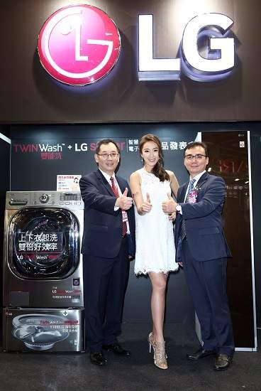 LG TWIN Wash全球首創一機雙洗 分類洗淨雙倍效率LG Styler市場首見一機多用衣物管家提供品味好生活