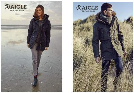 AIGLE 防水大衣外套帶來全方位的溫暖防護與最貼近法式風格的優雅感受