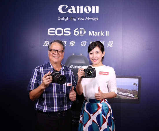 超越想像震撼視覺  Canon EOS 6D Mark II 輕巧全片幅數位單眼【 8/1台灣上市開賣 搭配超值首購禮 】