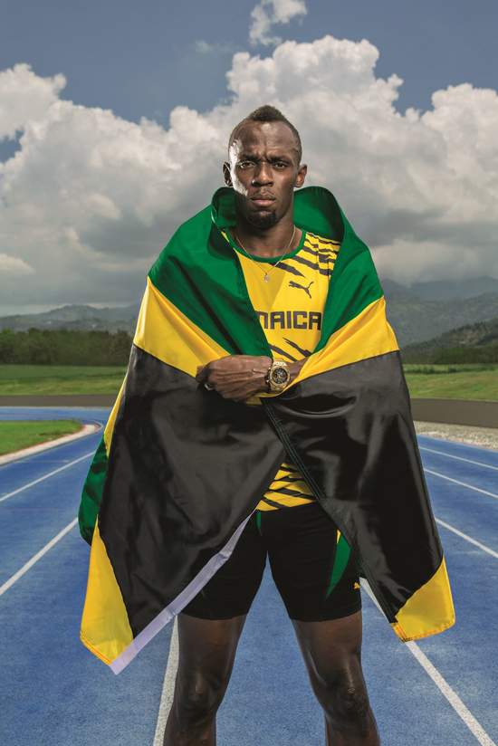 宇舶錶致敬品牌大使 Usain Bolt  倫敦田徑世錦賽開創佳績  成就體壇 BIG BANG 傳奇