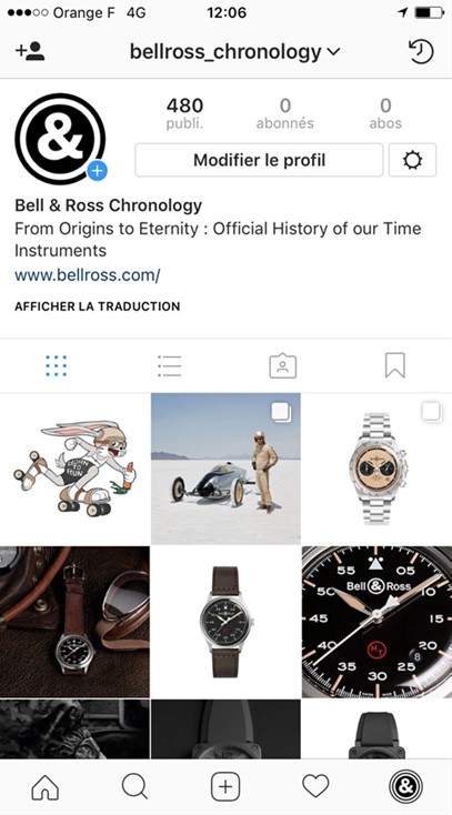  Bell & Ross全新Instagram專頁