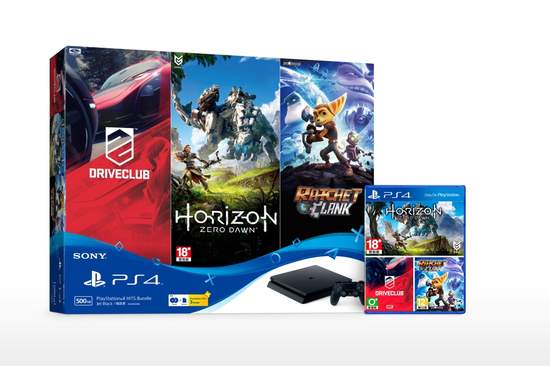 「PlayStation®4 HITS Bundle」主機同捆組包含 PS4™及三款備受讚譽的遊戲 5 月 12 日發售震撼價新台幣 9,980 元 
