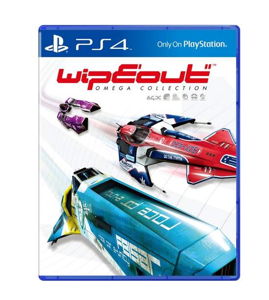 PS4™遊戲『WipEout Omega Collection』藍光光碟版和數位下載版 將於2017年6月6日發售 光碟版建議售價新台幣1,190元 數位下載版售價新台幣1,190元 