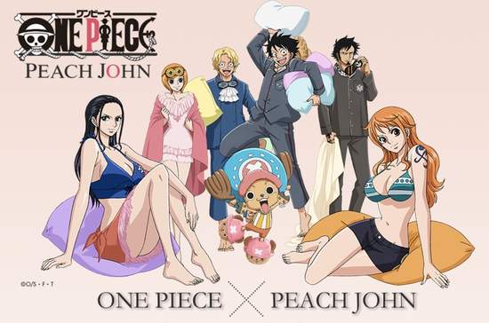 絕不能錯過的人氣動漫聯名合作系列 One Piece X Peach John 集合了多位主要角色的創新款式正式登場