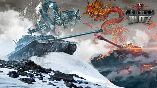 《戰車世界：閃擊戰》農曆新年釋出「新月任務」召喚神龍戰車如何掌握冰與火之元素力量 馴服兩輛稀有神龍加值戰車