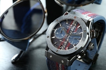 型男父親時尚推薦Classic Fusion Italia Independent正裝計時碼錶  將頂級訂製西服珍貴布料化身為優雅計時碼錶成就渾然天成的瀟灑率性悠然自得紳士風範