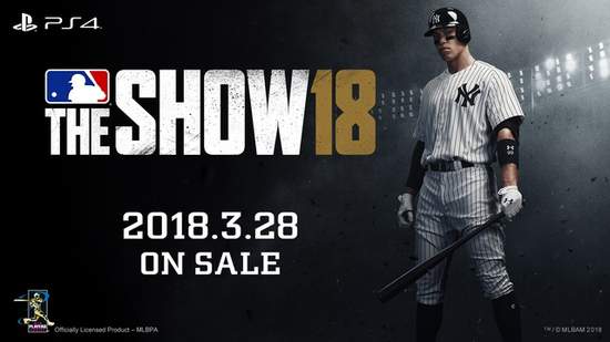 《MLB® The Show™18》 Blu-ray光碟版和數位下載版將在2018年3月28日上市 