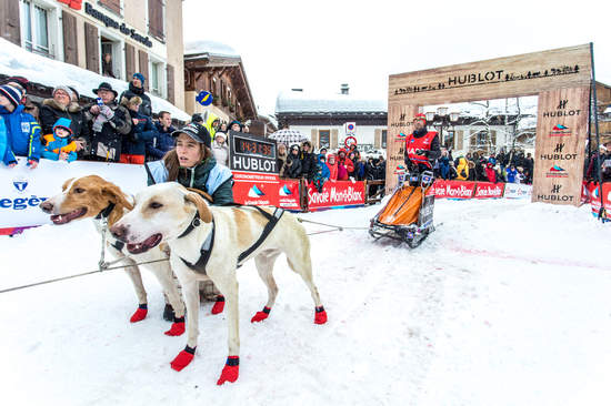宇舶第四年擔任全球最著名雪橇犬大賽官方時計