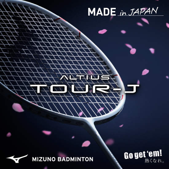 以卓越的日本製羽拍，挑戰世界    羽球奥原希望選手的全新羽拍「ALTIUS TOUR-J」即將上市