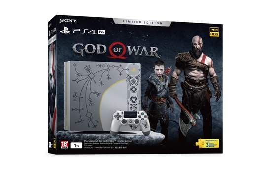 SONY INTERACTIVE ENTERTAINMENT TAIWAN 將於2018年4月20日推出 「PLAYSTATION®4 PRO GOD OF WAR™ LIMITED EDITION」