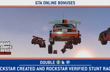 GTA 線上模式特技競速週遊玩 ROCKSTAR 特技競速可獲雙倍 GTA 遊戲幣及聲望值以及更多