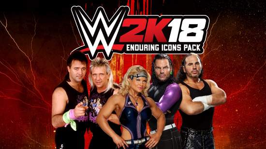 《WWE 2K18》恆久偶像包現已推出