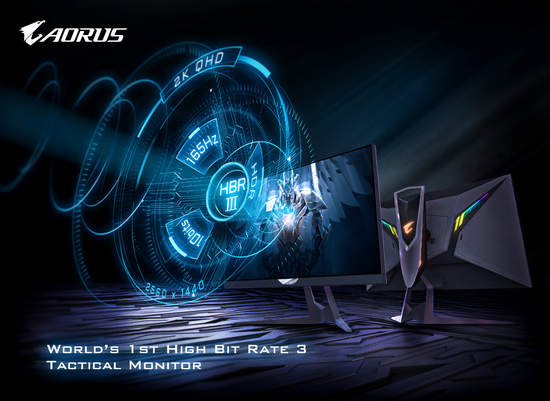 全球首款搭載HBR3戰術型電競螢幕AORUS FI27Q-P強勢登場！ 1ms搭配165Hz快速更新率，黑平衡與ANC抗噪全面升級2.0版！