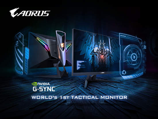 AORUS AD27QD通過NVIDIA官方認證G-Sync相容 虛擬4K搭配獨家準心包下載，就是要讓您超越對手！