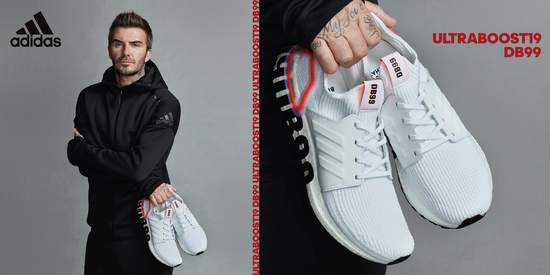 adidas為傳奇球星David Beckham 記錄輝煌篇章 ULTRABOOST 19 DB99致敬經典時刻 11/12正式在台發售